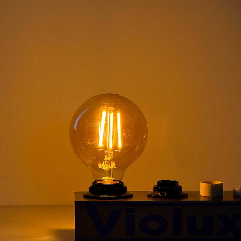 Лампа LED FILAMENT G95 10W E27 2200K VIOLUX ( 834012 )